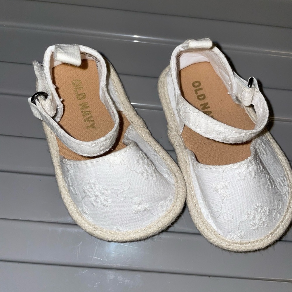 🧡 Old Navy Baby Girl Ankle-Strap Espadrilles